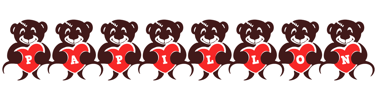 Papillon bear logo