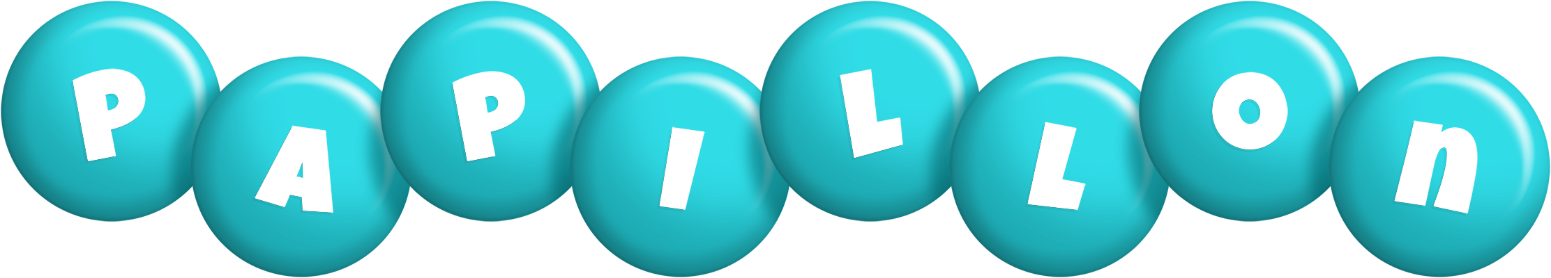 Papillon candy-azur logo