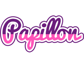 Papillon cheerful logo