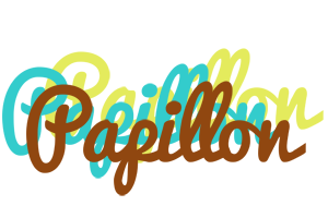 Papillon cupcake logo