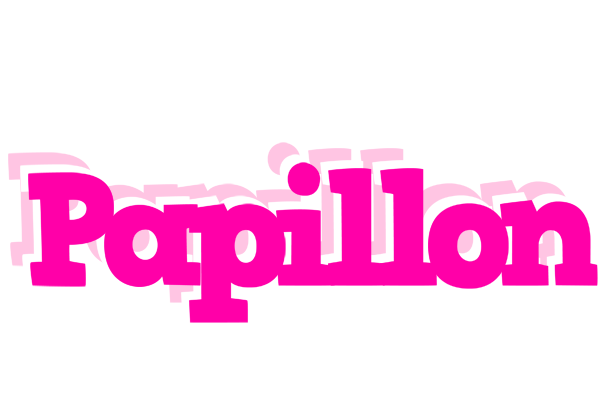 Papillon dancing logo