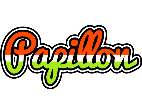 Papillon exotic logo