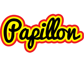 Papillon flaming logo