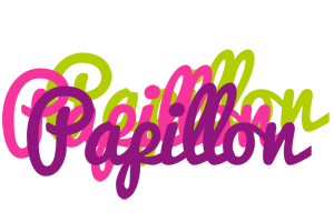 Papillon flowers logo