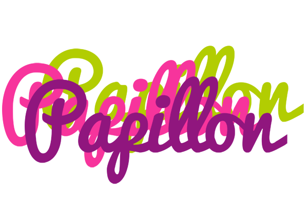 Papillon flowers logo