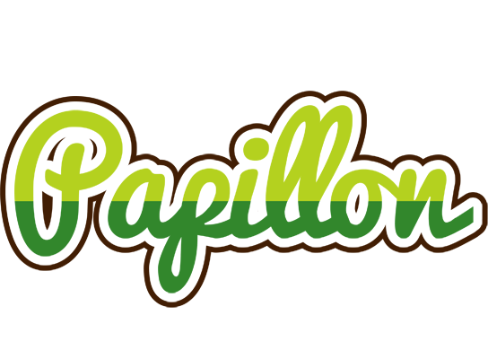 Papillon golfing logo