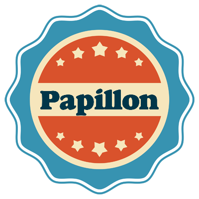 Papillon labels logo