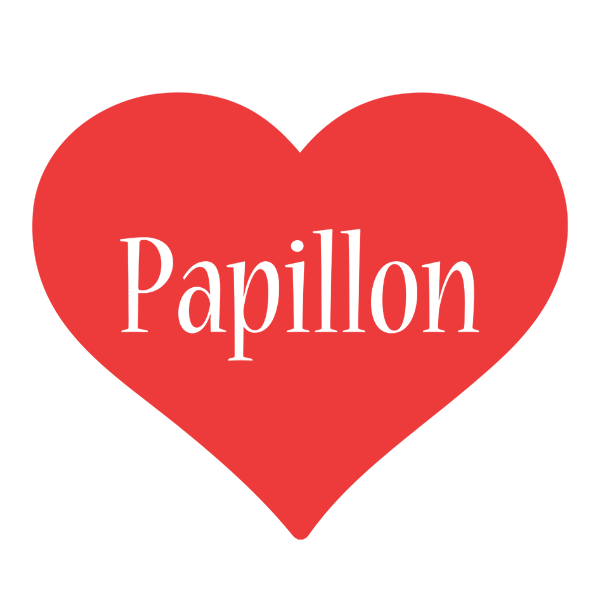 Papillon love logo