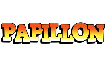 Papillon sunset logo