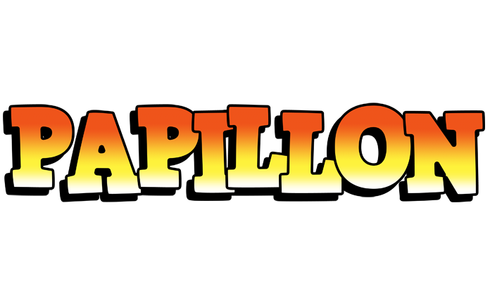 Papillon sunset logo