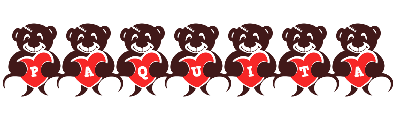 Paquita bear logo