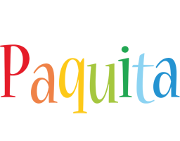 Paquita birthday logo