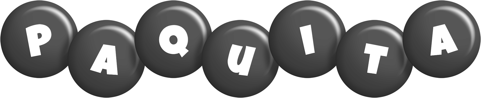 Paquita candy-black logo