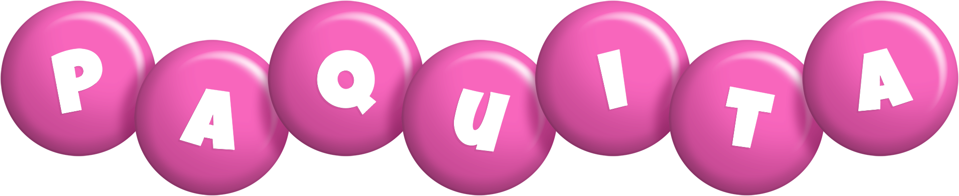 Paquita candy-pink logo