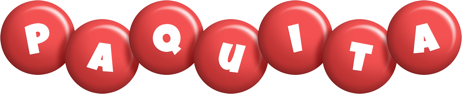 Paquita candy-red logo