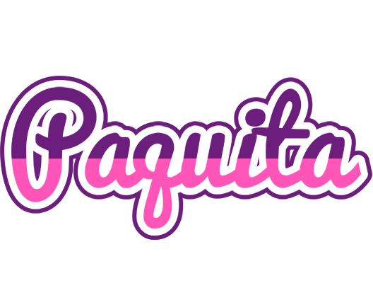 Paquita cheerful logo