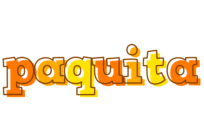 Paquita desert logo