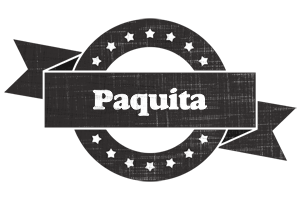 Paquita grunge logo