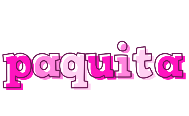 Paquita hello logo