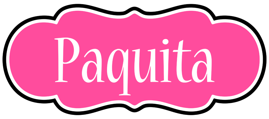 Paquita invitation logo