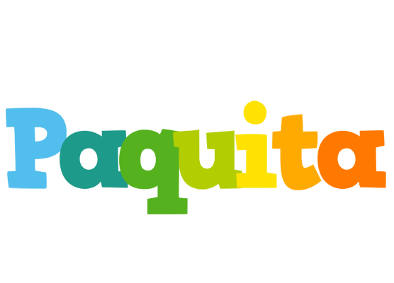 Paquita rainbows logo