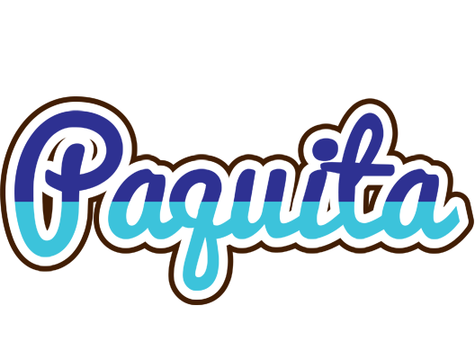 Paquita raining logo
