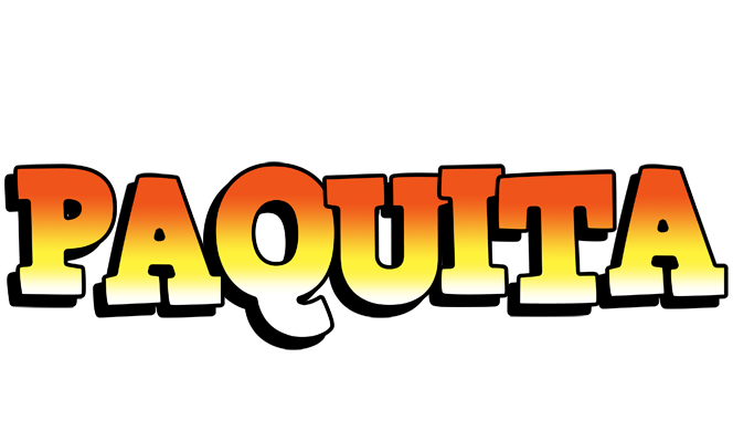 Paquita sunset logo