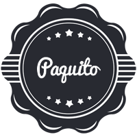 Paquito badge logo