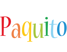 Paquito birthday logo