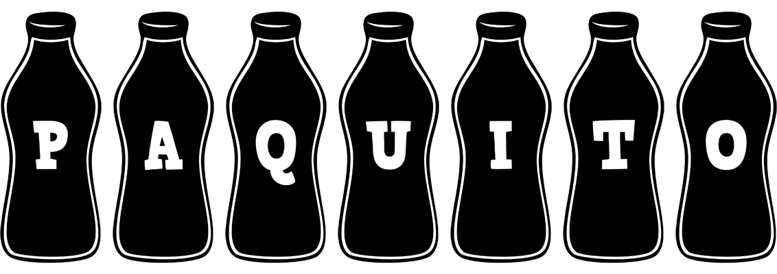 Paquito bottle logo