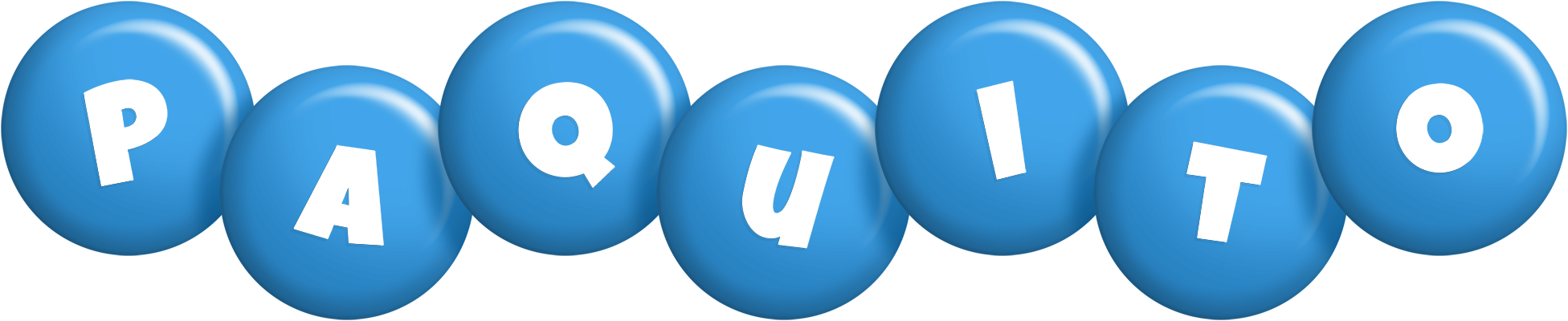 Paquito candy-blue logo