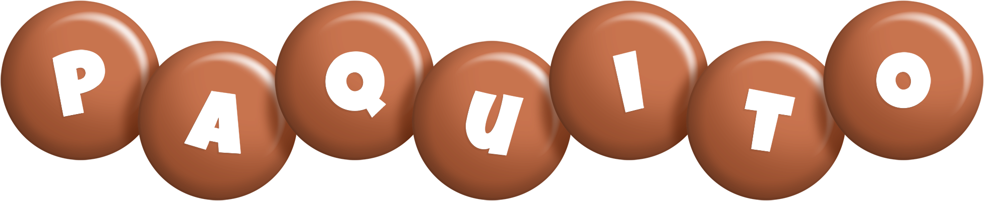 Paquito candy-brown logo