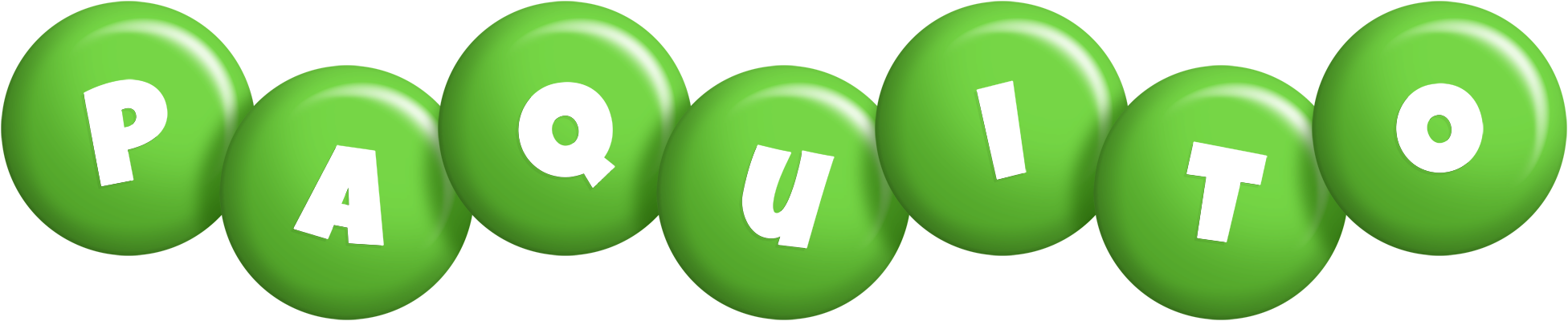 Paquito candy-green logo