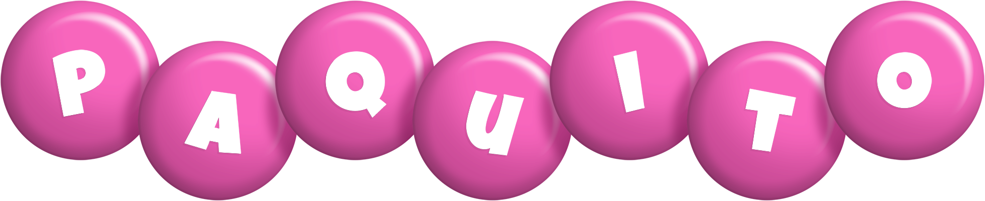 Paquito candy-pink logo