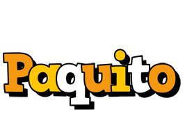 Paquito cartoon logo