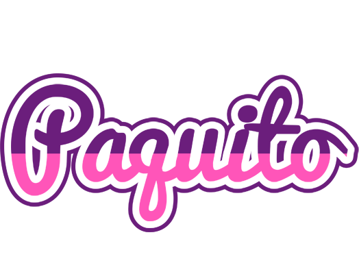 Paquito cheerful logo