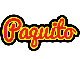 Paquito fireman logo