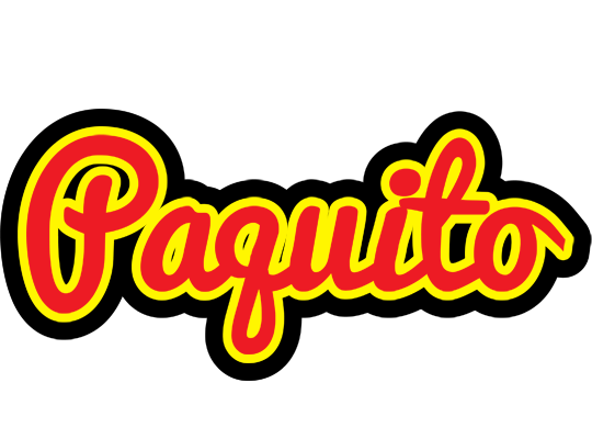 Paquito fireman logo