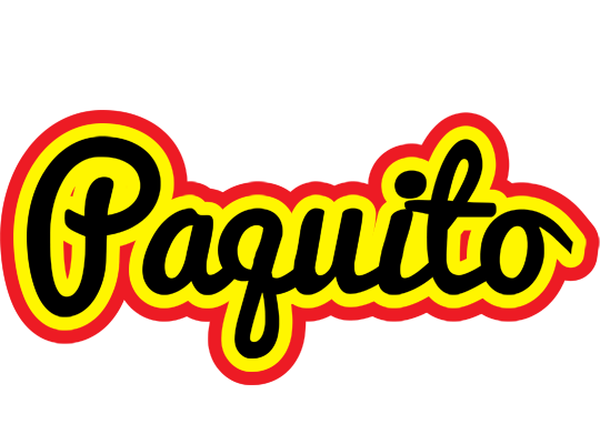 Paquito flaming logo