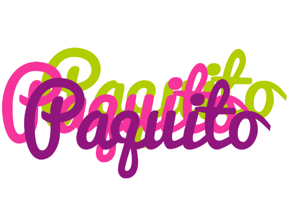 Paquito flowers logo
