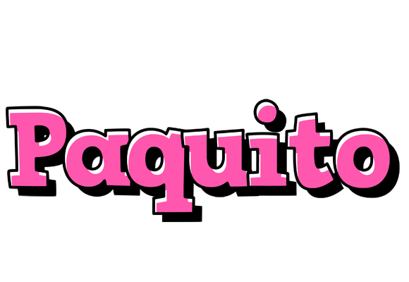 Paquito girlish logo