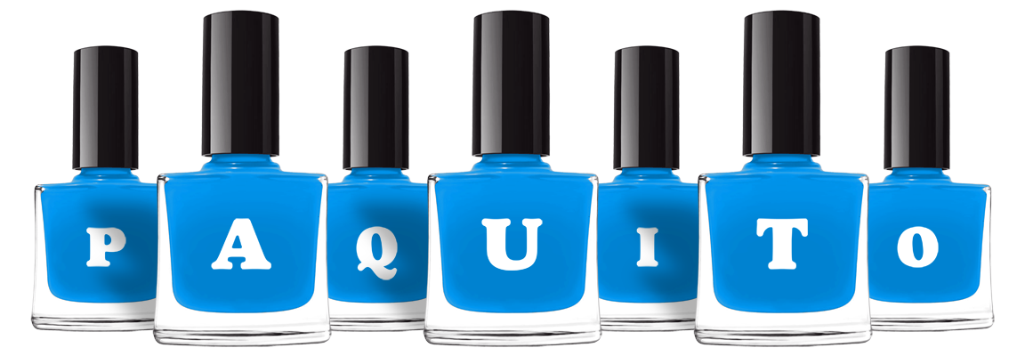 Paquito glossy logo