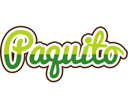 Paquito golfing logo