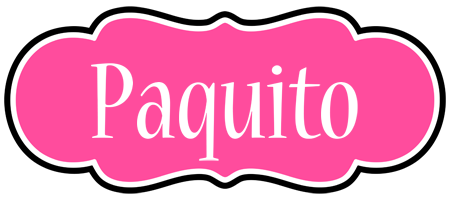 Paquito invitation logo