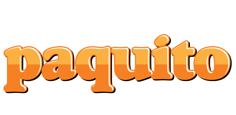 Paquito orange logo
