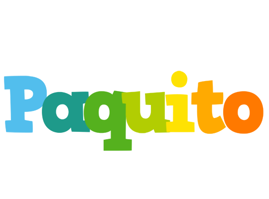 Paquito rainbows logo