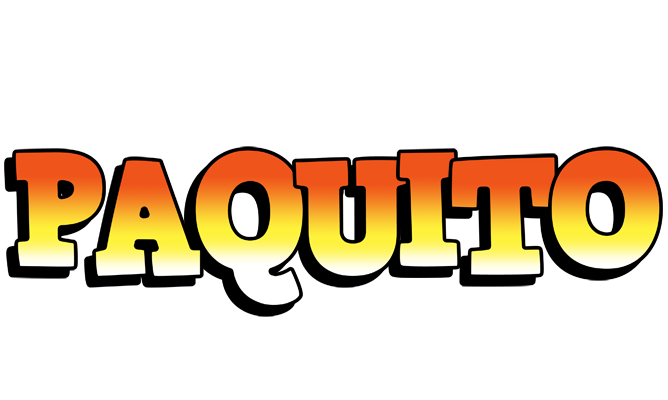 Paquito sunset logo