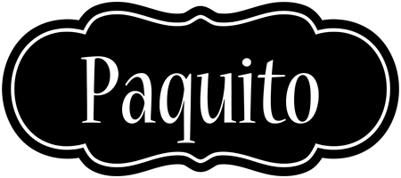 Paquito welcome logo