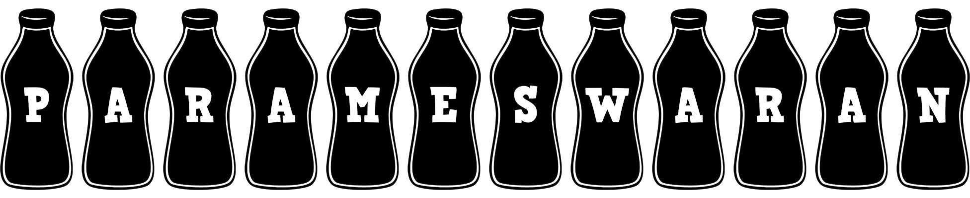 Parameswaran bottle logo