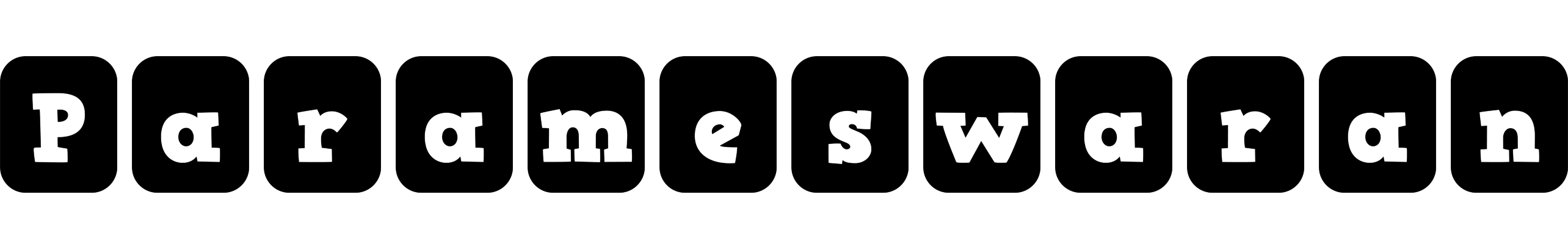 Parameswaran box logo